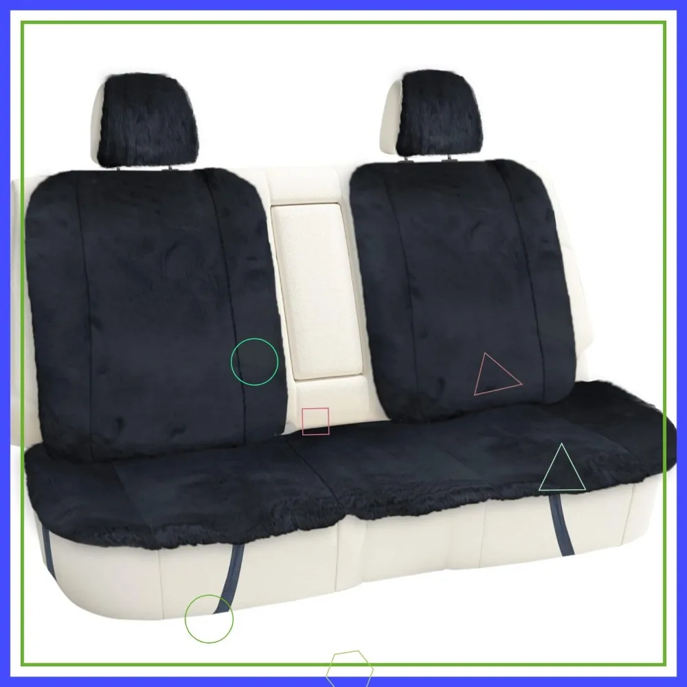 Fluffy Faux Rabbit Fur Car Seat Cushions - Universal Fit Rear Seat Covers for Cars, Trucks & SUVs
Fluffy Faux Rabbit Fur Car Seat Cushions - Universal Fit Rear Seat Covers for Cars, Trucks & SUVs