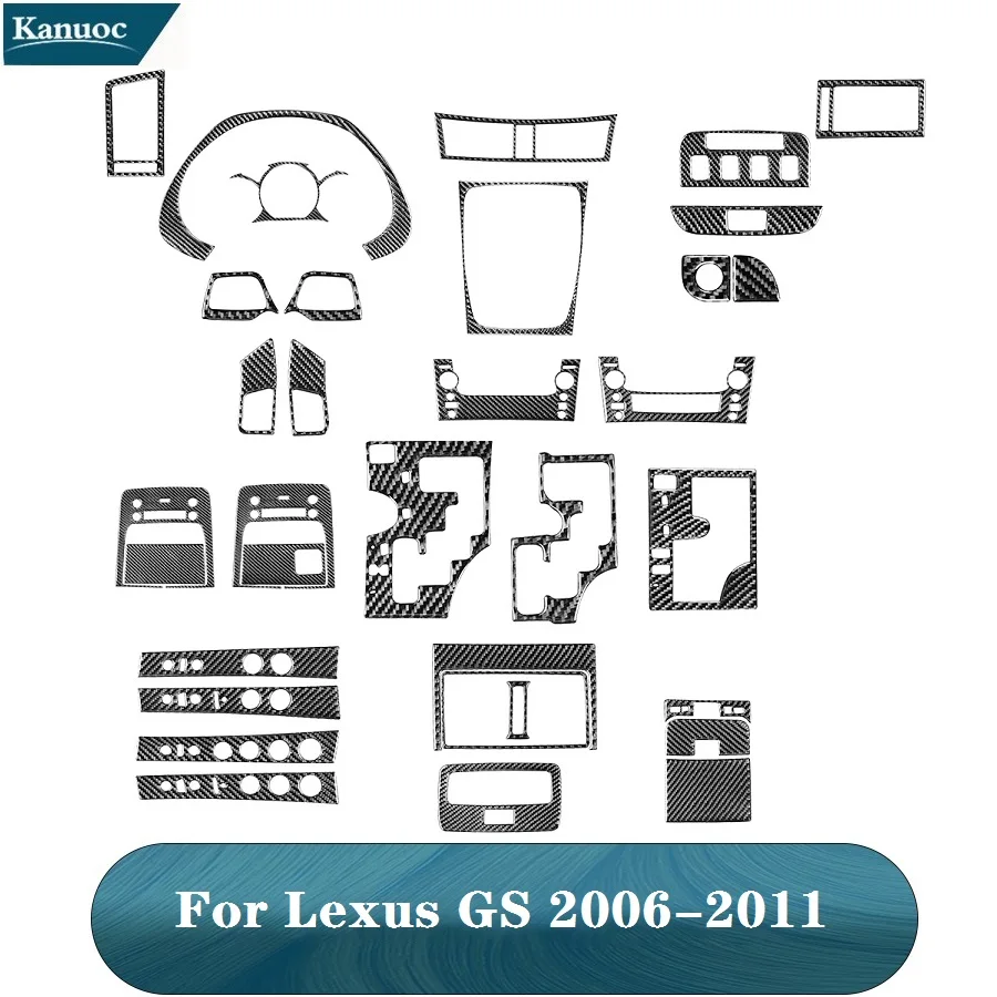 Carbon Fiber Black Stickers Various Parts For Lexus GS 2006 2007 2008 2009 2010 2011 Car Interior Decorative Accessories
Carbon Fiber Black Stickers Various Parts For Lexus GS 2006 2007 2008 2009 2010 2011 Car Interior Decorative Accessories