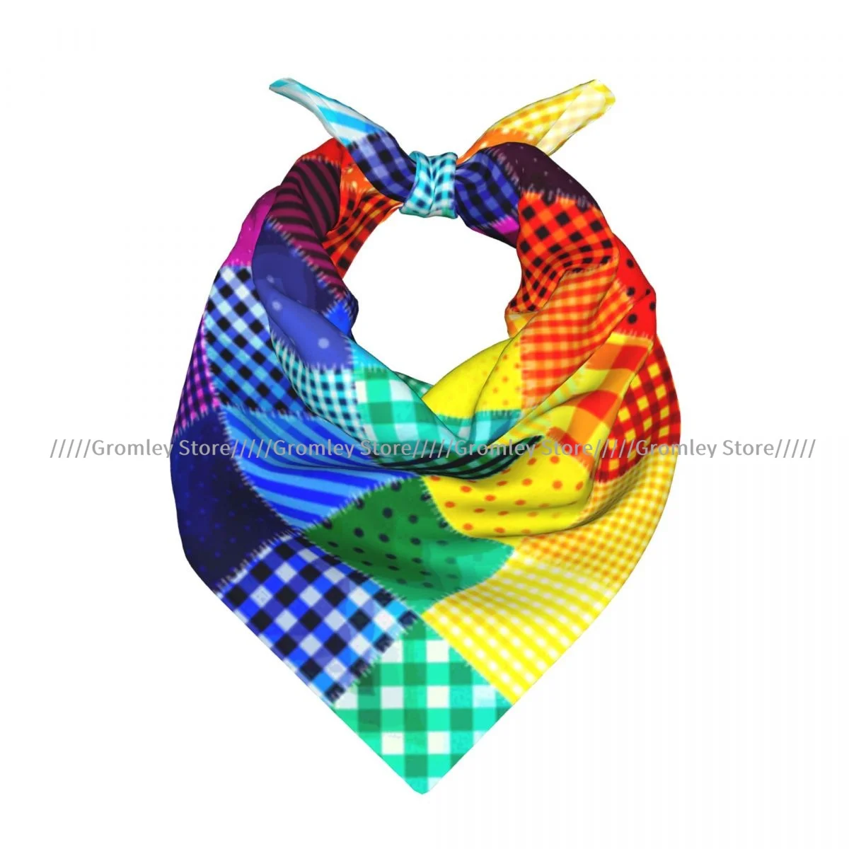 Square Scarf Women Rainbow Colored Square Shaped Diverse Patterns Geometric Bandana Headscarf
Square Scarf Women Rainbow Colored Square Shaped Diverse Patterns Geometric Bandana Headscarf