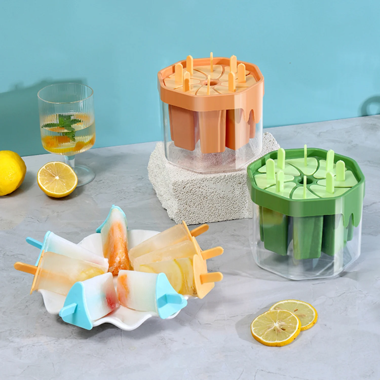 Bpa-Free Ice Maker Kit - DIY Popsicle & Ice Cream Mold with Sticks, Ideal for Summer Treats!
Bpa-Free Ice Maker Kit - DIY Popsicle & Ice Cream Mold with Sticks, Ideal for Summer Treats!