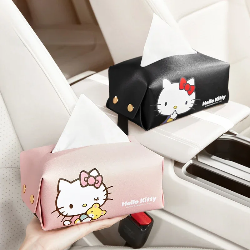 Hello Kitty Universal Car Tissue Box Sanrio Car Center Console Armrest Napkin Box Tissue Holder Car Decoration Accessories
Hello Kitty Universal Car Tissue Box Sanrio Car Center Console Armrest Napkin Box Tissue Holder Car Decoration Accessories