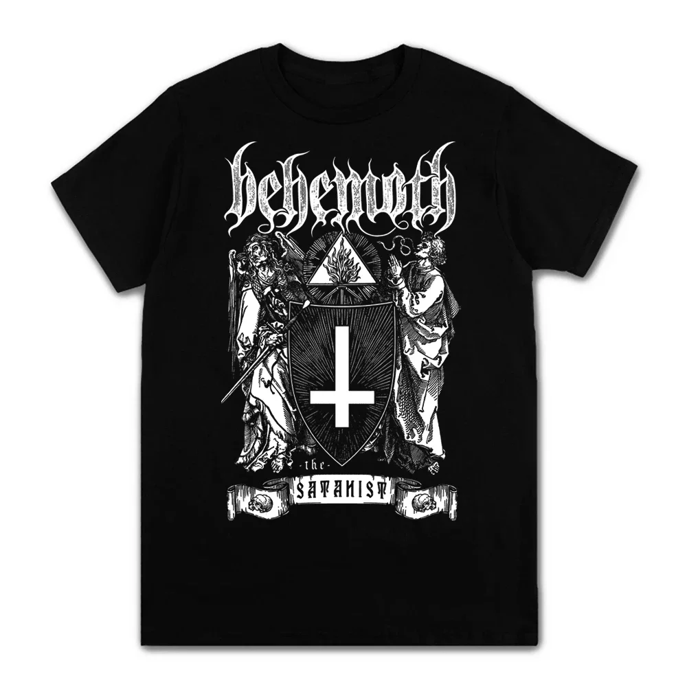 2022 Men Clothing Summer T-shirts Black Metal Behemoth Printed O Neck Short Sleeve Tees Tops Oversized T Shirt Man Streetwear
2022 Men Clothing Summer T-shirts Black Metal Behemoth Printed O Neck Short Sleeve Tees Tops Oversized T Shirt Man Streetwear