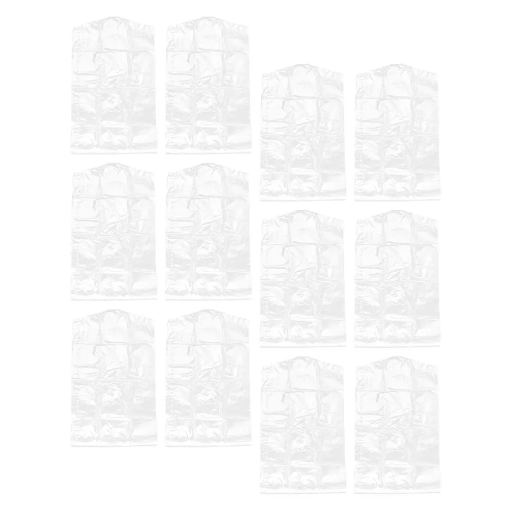 12pcs Clear Garment Covers For Suits Dresses Blouses Waterproof Dust Protection Laundry Storage Shoulder Protectors Clothing
12pcs Clear Garment Covers For Suits Dresses Blouses Waterproof Dust Protection Laundry Storage Shoulder Protectors Clothing