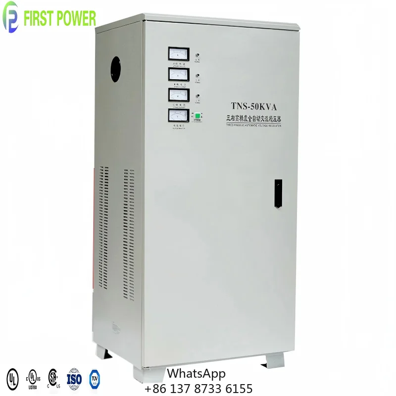 IEC Standard 50/60HZ Servo Type Three Phase Industrial Stabilizers AVR 380V Voltage Regulator For Electric Power Equipment
IEC Standard 50/60HZ Servo Type Three Phase Industrial Stabilizers AVR 380V Voltage Regulator For Electric Power Equipment