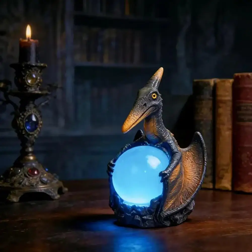 Dragon Desk Lamp Dragon Night Light Pterosaur Dragon Night Light Resin Table Lamp with Glowing Ball Fantasy Dinosaur Wall Lamp
Dragon Desk Lamp Dragon Night Light Pterosaur Dragon Night Light Resin Table Lamp with Glowing Ball Fantasy Dinosaur Wall Lamp