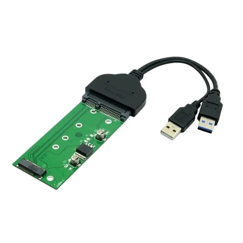 ABIJ-NGFF M.2 SSD SATA Adapter Card USB3.0 USB 3.0 Sata Cable Adapter Connector SATA To USB 3.0 Data Cable For Efficient Workflo
ABIJ-NGFF M.2 SSD SATA Adapter Card USB3.0 USB 3.0 Sata Cable Adapter Connector SATA To USB 3.0 Data Cable For Efficient Workflo