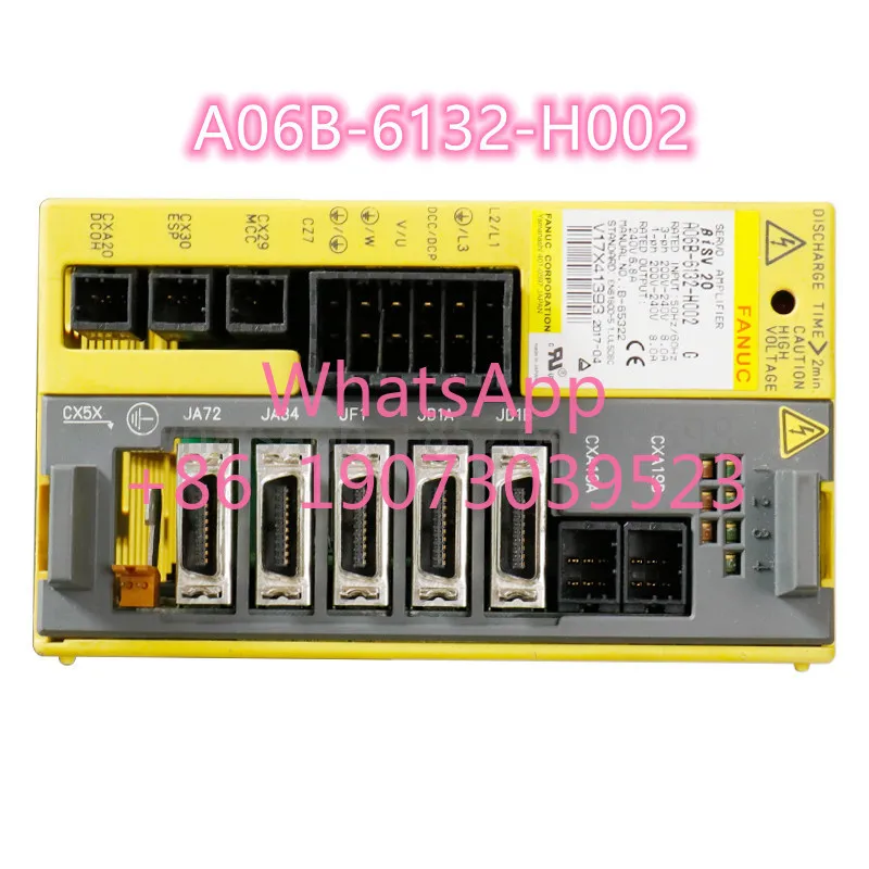 A06B-6132-H002 Совершенно новый модуль усилителя сервопривода для станка с ЧПУ протестирован в порядке
A06B-6132-H002 Совершенно новый модуль усилителя сервопривода для станка с ЧПУ протестирован в порядке