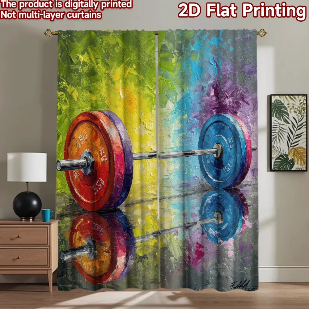 1pc 2D flat Photography Backdrop Party Backdrop Colorful Barbell Reflection 100% Polyester Party Decorations Use for Holiday
1pc 2D flat Photography Backdrop Party Backdrop Colorful Barbell Reflection 100% Polyester Party Decorations Use for Holiday