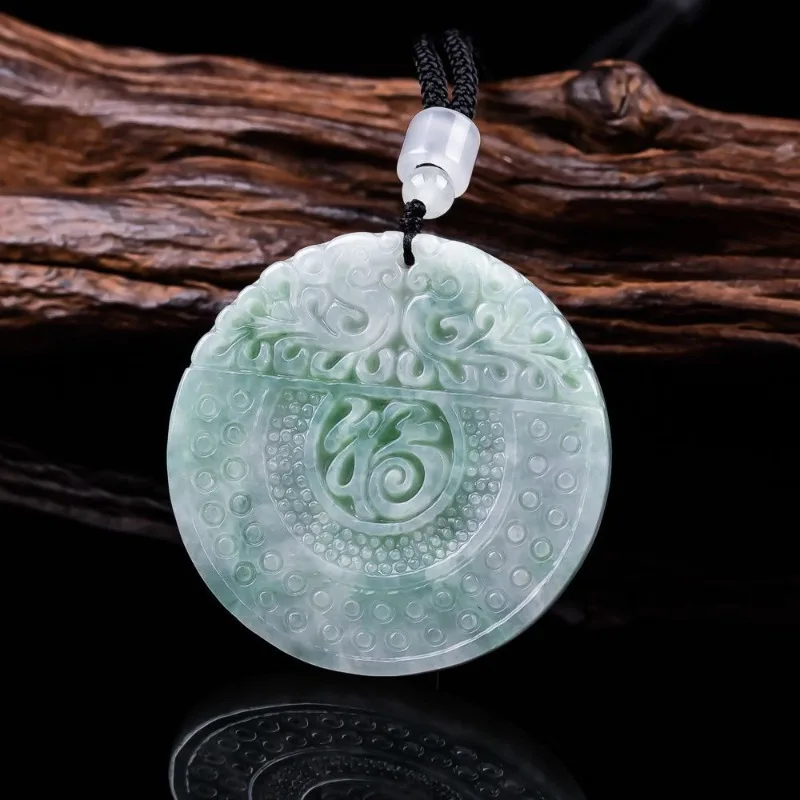 New Unisex Jade "Fu" Character Pendant with Double Dragon Design Jade Charm Sweater Chain
New Unisex Jade "Fu" Character Pendant with Double Dragon Design Jade Charm Sweater Chain