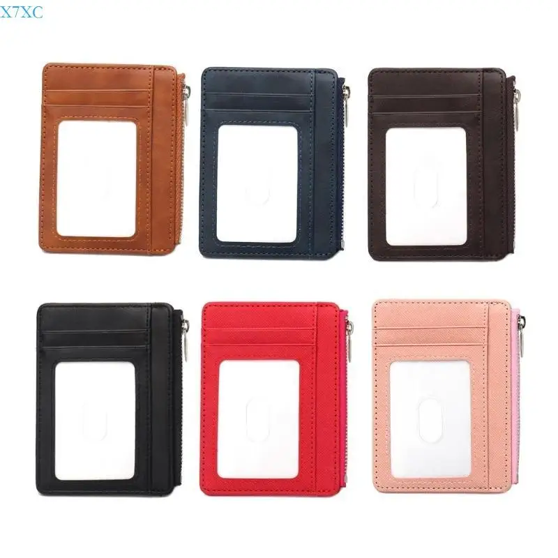 X7XC Practical Blocking Card Wallet PU Leather Coin Purse For Business And Travel Use
X7XC Practical Blocking Card Wallet PU Leather Coin Purse For Business And Travel Use