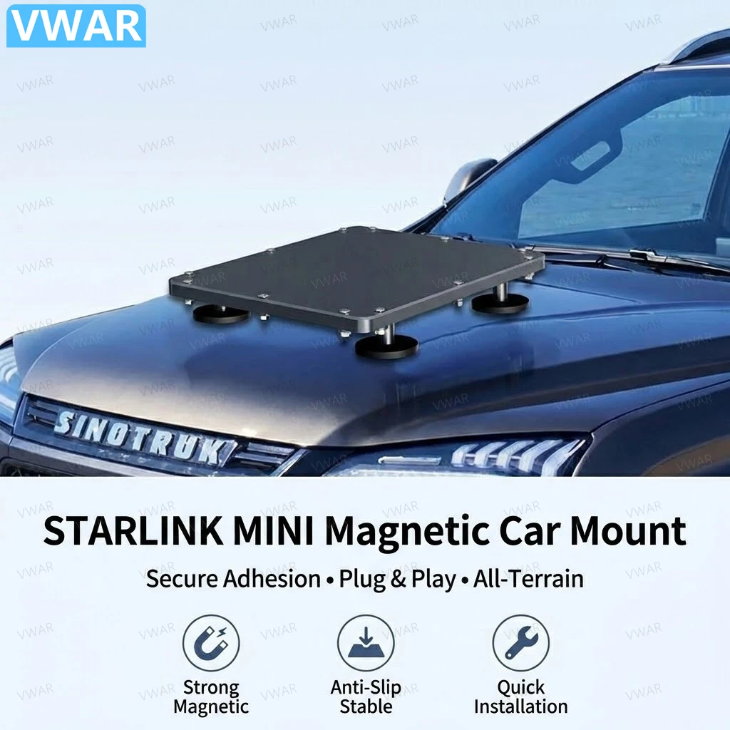 Защитный чехол с магнитным креплением для Starlink Mini, портативный магнитный кронштейн для крыши автомобиля, автомобильные аксессуары
Защитный чехол с магнитным креплением для Starlink Mini, портативный магнитный кронштейн для крыши автомобиля, автомобильные аксессуары