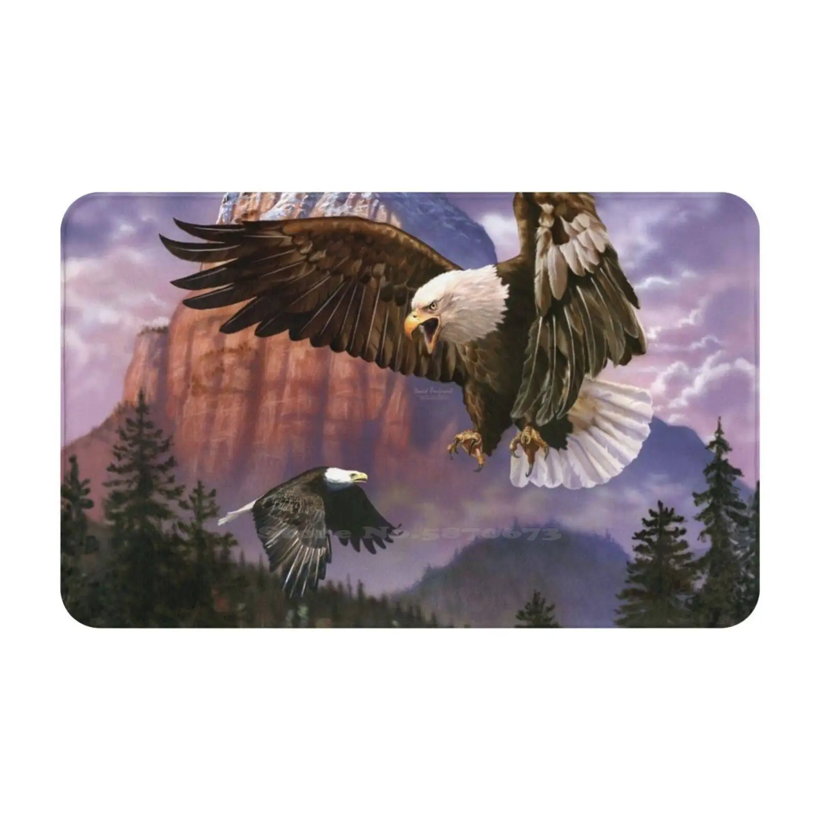 Мягкий автомобильный коврик Eagle Mountain, домашний Коврик для двери, лысый Орлан, птица добычи, гора
Мягкий автомобильный коврик Eagle Mountain, домашний Коврик для двери, лысый Орлан, птица добычи, гора