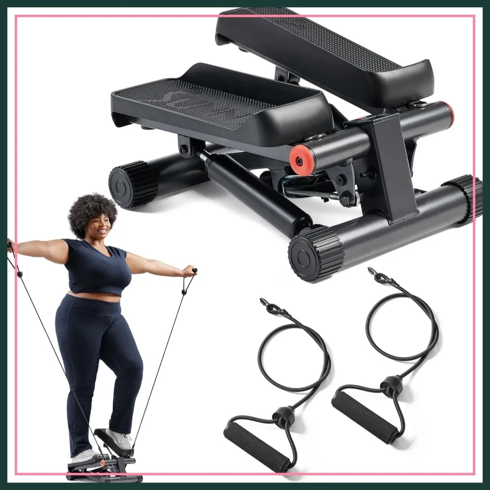 Mini Stepper for Home Exercise, Stair Step Machine with Resistance Bands, Full Body Cardio, Smart App Compatible
Mini Stepper for Home Exercise, Stair Step Machine with Resistance Bands, Full Body Cardio, Smart App Compatible