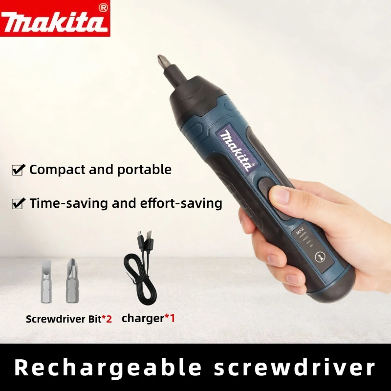 Makita Multi-function Electric Screwdriver: 1300mAh Rechargeable Drill for Disassembly & Repair(only tool)
Makita Multi-function Electric Screwdriver: 1300mAh Rechargeable Drill for Disassembly & Repair(only tool)