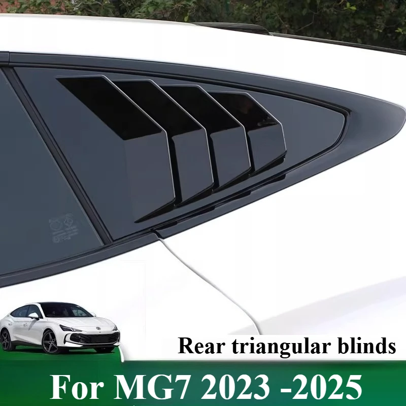 Fit For MG7 2023 -2025 Rear Window Side Vent Shutter Louver Cover Trim Car Accessories
Fit For MG7 2023 -2025 Rear Window Side Vent Shutter Louver Cover Trim Car Accessories