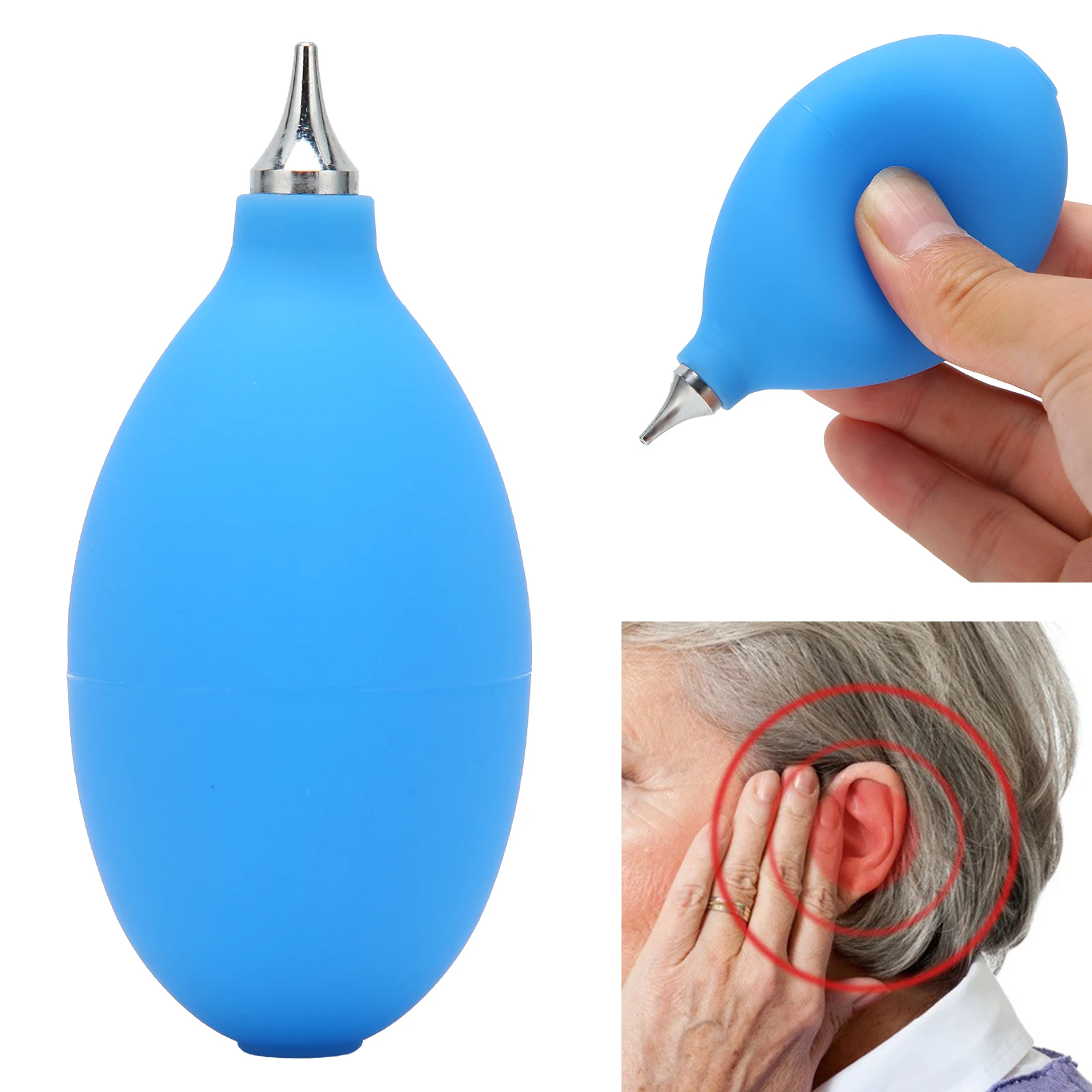 Hearing Aids Air Blower Dust Cleaner Silicone Maintenance Cleaning Ball Pump Duster
Hearing Aids Air Blower Dust Cleaner Silicone Maintenance Cleaning Ball Pump Duster