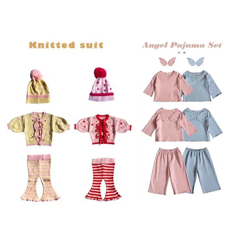 PER-SALE 2025 Autumn PS Baby Girls Cartoon Heart Tie Up Cardigan Striped Flared Pants Set Kids Boutique Clothes Girls Hats
PER-SALE 2025 Autumn PS Baby Girls Cartoon Heart Tie Up Cardigan Striped Flared Pants Set Kids Boutique Clothes Girls Hats