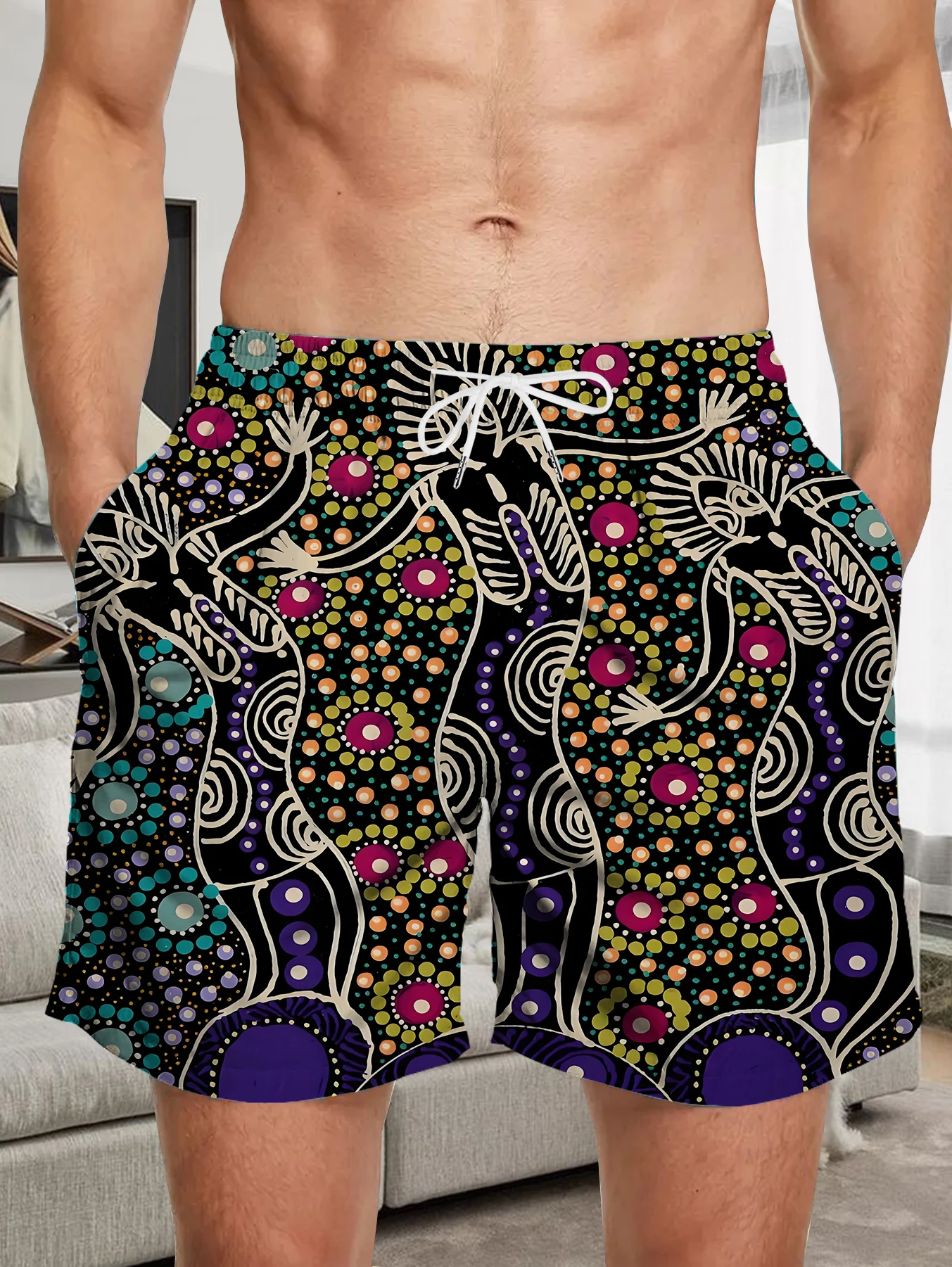 Vintage Pattern Digital Printed Shorts Male Full Print Polyester Quick Dry Trunks
Vintage Pattern Digital Printed Shorts Male Full Print Polyester Quick Dry Trunks