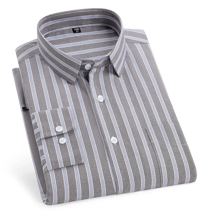 New in shirt over size long-sleeve shirts for men slim fit formal plain shirt soft comfortable striped plaid office full clothes
New in shirt over size long-sleeve shirts for men slim fit formal plain shirt soft comfortable striped plaid office full clothes