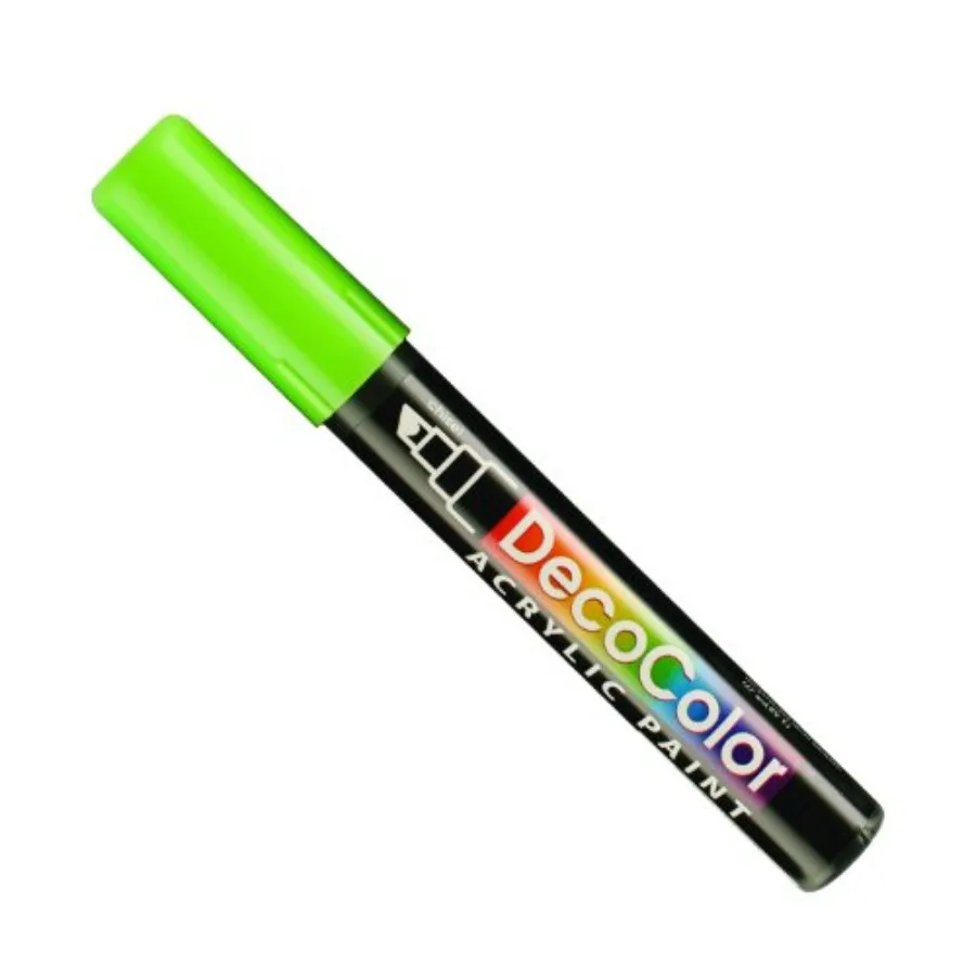 Uchida Marvy Deco Color Chisel Tip Acrylic Paint Marker, Light Green
Uchida Marvy Deco Color Chisel Tip Acrylic Paint Marker, Light Green