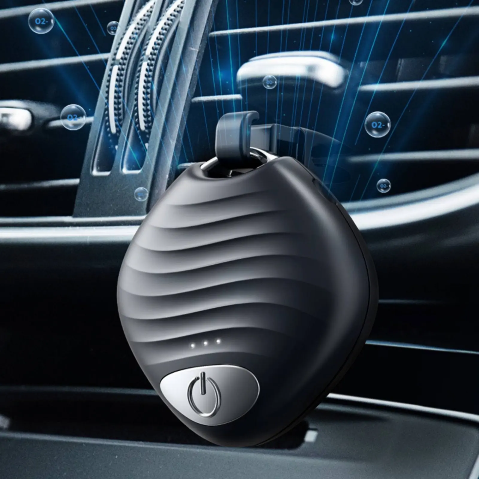 Locket Air Purifier Negative Negative Charged Particle Wearable Air Purifier Removes Fine Particles Filterless for Commuting
Locket Air Purifier Negative Negative Charged Particle Wearable Air Purifier Removes Fine Particles Filterless for Commuting
