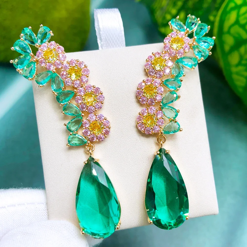 Soramoore New Charm Luxury WaterDrop Earrings For Women Wedding Cubic Zircon Crystal CZ Bridal Spring Summer Jewelry Gift
Soramoore New Charm Luxury WaterDrop Earrings For Women Wedding Cubic Zircon Crystal CZ Bridal Spring Summer Jewelry Gift