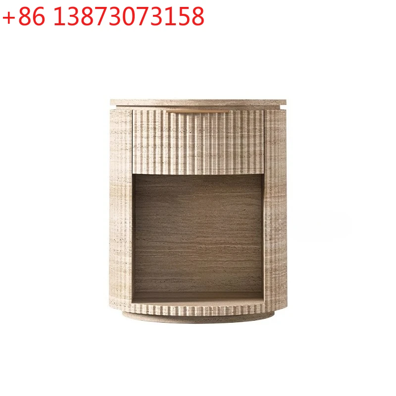 *Nordic natural travertine bedside table household sofa side cabinet marble
*Nordic natural travertine bedside table household sofa side cabinet marble