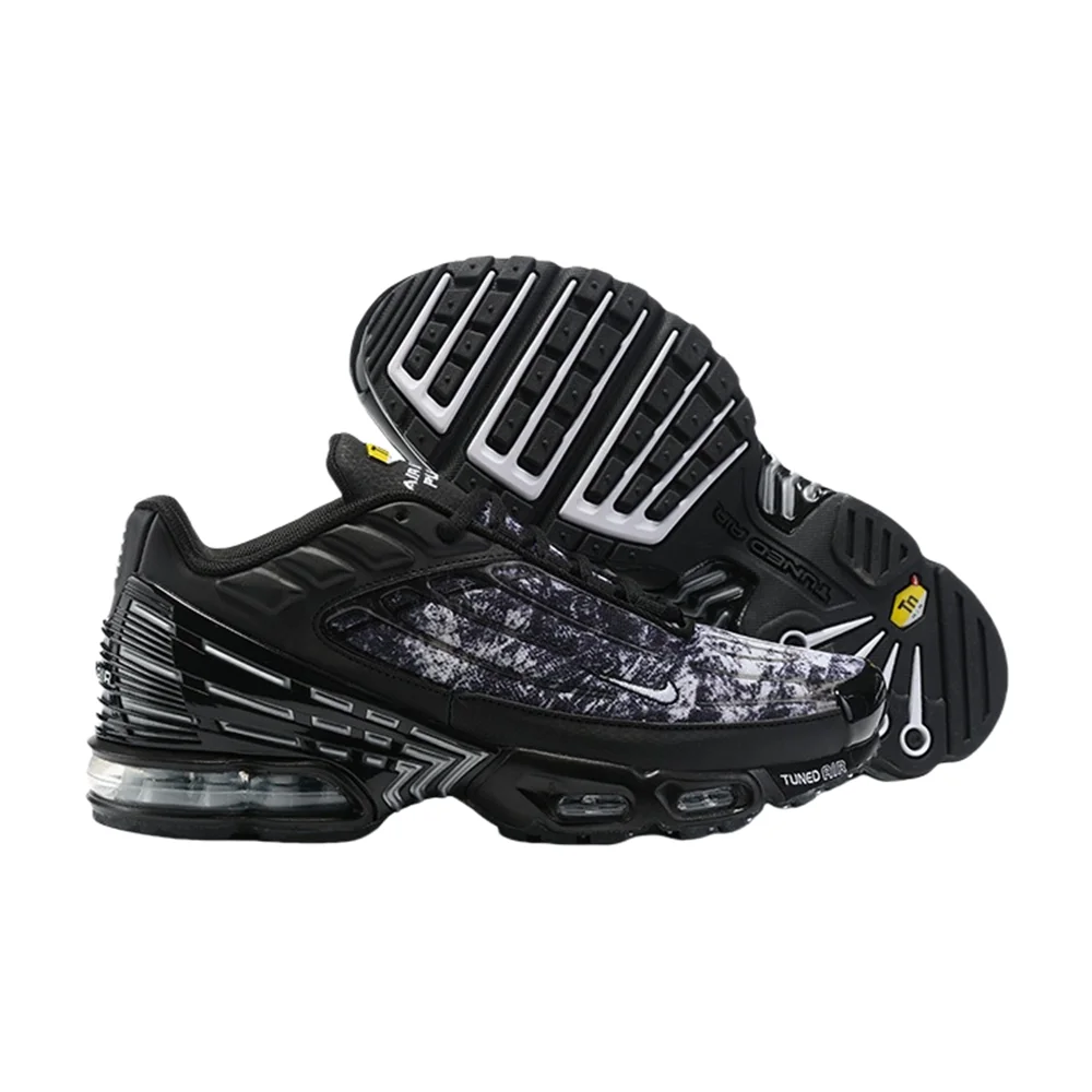 Nike Air Max Plus 3 Anti-slip Wear-resistant Fabric Synthetic Leather Mesh Breathable Running Shoes Men Ebony DO6386-001
Nike Air Max Plus 3 Anti-slip Wear-resistant Fabric Synthetic Leather Mesh Breathable Running Shoes Men Ebony DO6386-001