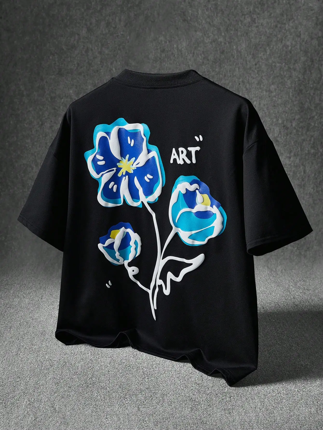 Men's Street Style Floral Embossed Graphic Tee Casual Short Sleeve Art Print T-Shirt
Men's Street Style Floral Embossed Graphic Tee Casual Short Sleeve Art Print T-Shirt