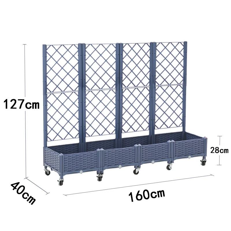 Vegetable planting artifact family balcony rectangular plastic vegetable special planting box flower pot new extra large flower
Vegetable planting artifact family balcony rectangular plastic vegetable special planting box flower pot new extra large flower