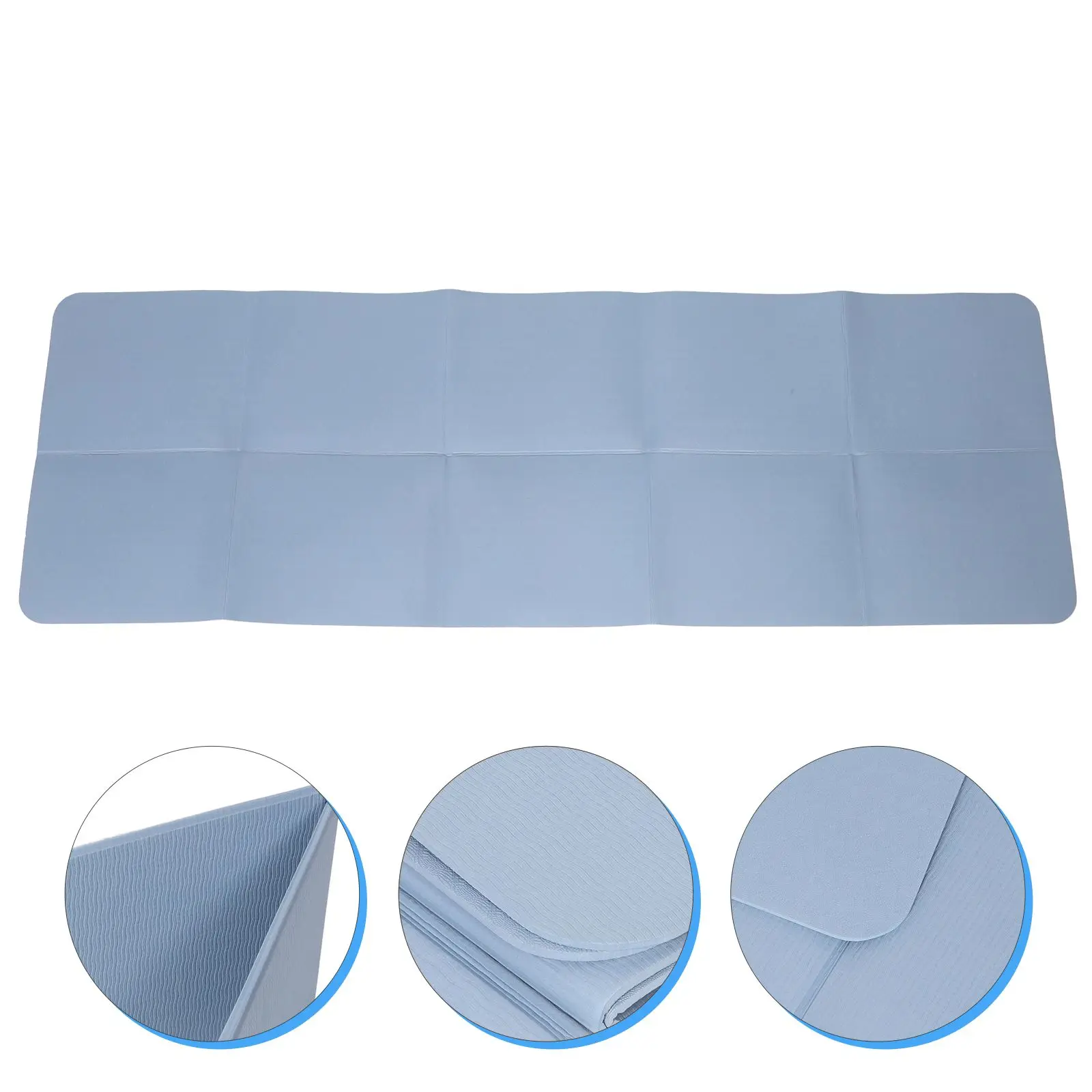 Foldable Tpe Slip Knee Cushion Sky Blue Accessory 68x35cm Exercise Pad for Foldable Yoga Mat Yoga Workout Fitness
Foldable Tpe Slip Knee Cushion Sky Blue Accessory 68x35cm Exercise Pad for Foldable Yoga Mat Yoga Workout Fitness