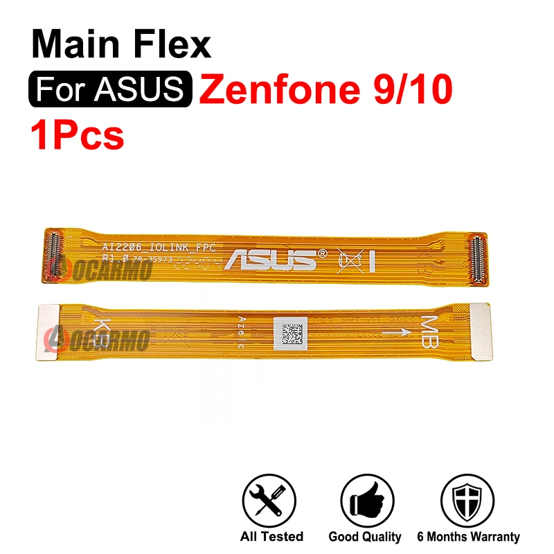 Запасные части для гибкого шлейфа разъема материнской платы для Asus Zenfone 10 9, гибкий кабель для подключения LCD к основной плате, ремонт гибкого шлейфа
Запасные части для гибкого шлейфа разъема материнской платы для Asus Zenfone 10 9, гибкий кабель для подключения LCD к основной плате, ремонт гибкого шлейфа