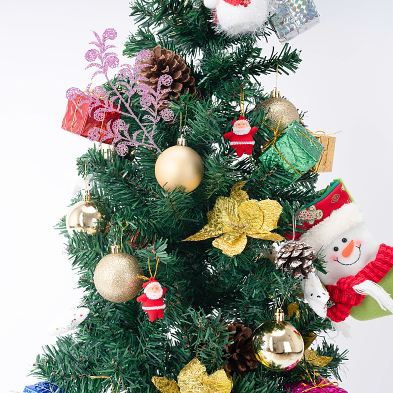 Alipis 14pcs Christmas Glitter Picks Spray Xmas Wreath Leaves Artificial Branch Stem Fake Plants Decor
Alipis 14pcs Christmas Glitter Picks Spray Xmas Wreath Leaves Artificial Branch Stem Fake Plants Decor