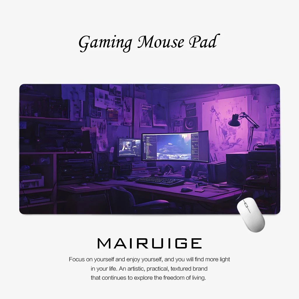 High-end luxury mouse pad large rubber non-slip gaming pads laptop protection mat extended thick mats FPS/MOBA special XXL
High-end luxury mouse pad large rubber non-slip gaming pads laptop protection mat extended thick mats FPS/MOBA special XXL
