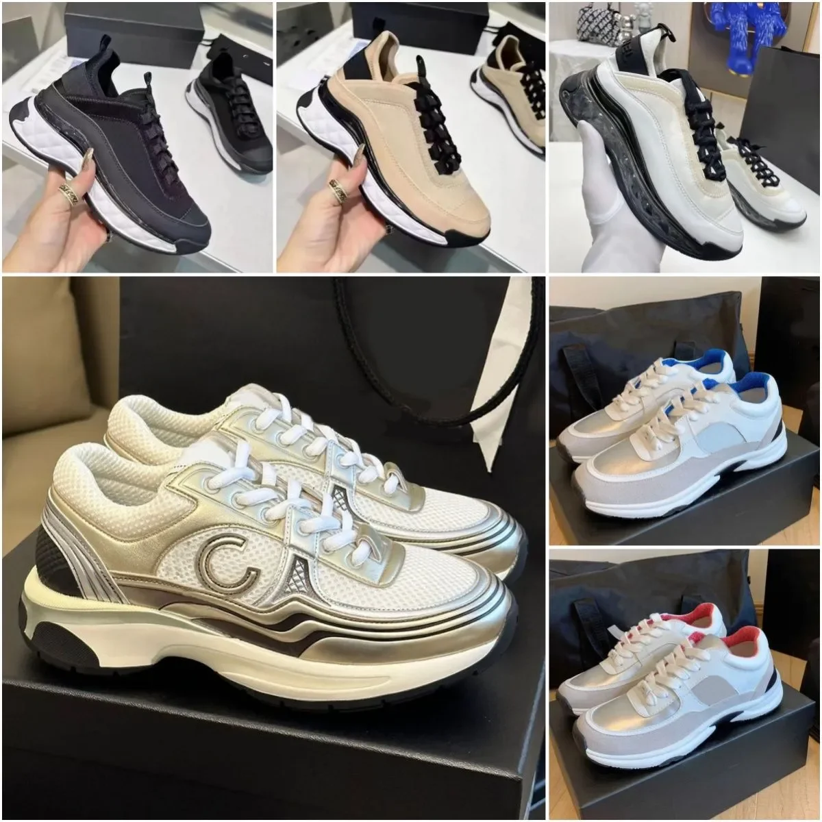 Fashion Vintage Suede Casual Shoes Calfskin Reflective Sneaker Designer Mens Women Sneakers Women's City Gsfs Size 35-42
Fashion Vintage Suede Casual Shoes Calfskin Reflective Sneaker Designer Mens Women Sneakers Women's City Gsfs Size 35-42