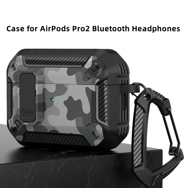 2023For AirPods Pro 2 Bluetooth Headphone Protector Case Anti-fall Shockproof All-inclusive Hard Shell AirPods 3 Generation Case
2023For AirPods Pro 2 Bluetooth Headphone Protector Case Anti-fall Shockproof All-inclusive Hard Shell AirPods 3 Generation Case