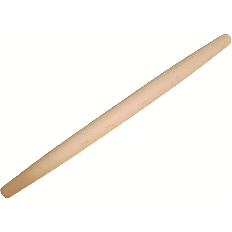 Dough Roller - 1.5-in x 20-in Natural Maple - French Pin Wooden Rolling Pin & Pastry Roller for Pizza Dough
Dough Roller - 1.5-in x 20-in Natural Maple - French Pin Wooden Rolling Pin & Pastry Roller for Pizza Dough