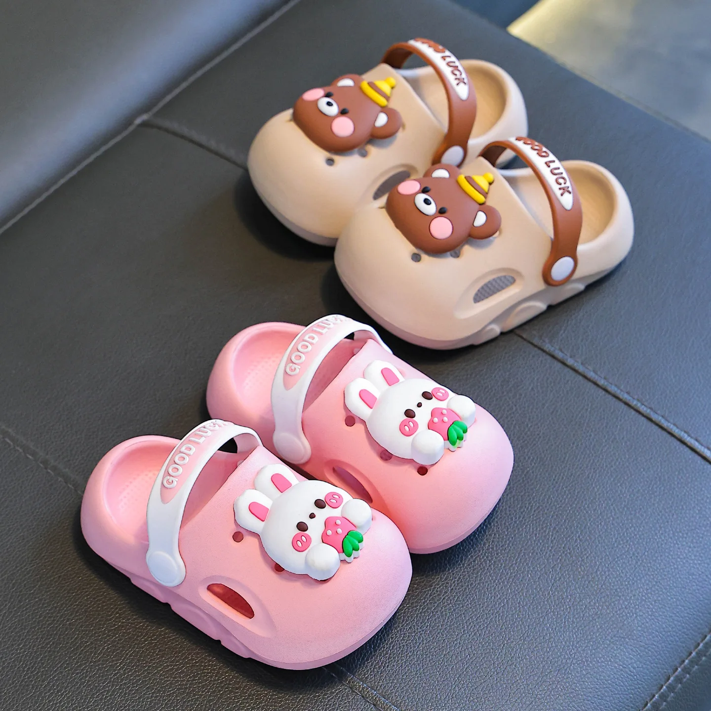 Newborn Baby Slippers Kids Shoes Summer Cute Animal Cartoon Bear Boys Girls Infant Child Comfortable Non-slip Sandals Kids Shoes
Newborn Baby Slippers Kids Shoes Summer Cute Animal Cartoon Bear Boys Girls Infant Child Comfortable Non-slip Sandals Kids Shoes