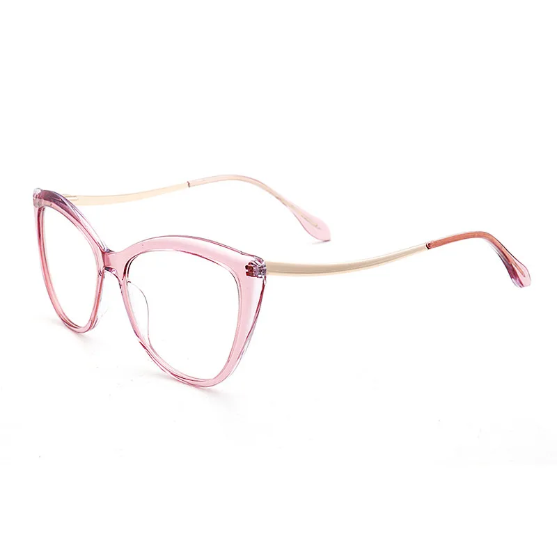 Female Acetate Big Size Cat Eye Women Eyeglasses Full Rim Optical Frame Prescription Transparent Pink White Color
Female Acetate Big Size Cat Eye Women Eyeglasses Full Rim Optical Frame Prescription Transparent Pink White Color