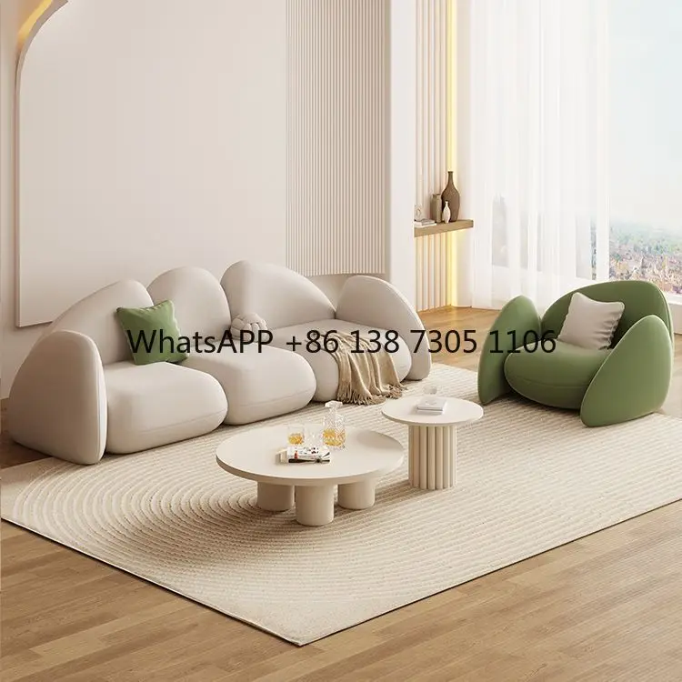 Light luxury technology cloth living room creative special-shaped creative sofa dark green beauty salon sofa rest area reception
Light luxury technology cloth living room creative special-shaped creative sofa dark green beauty salon sofa rest area reception