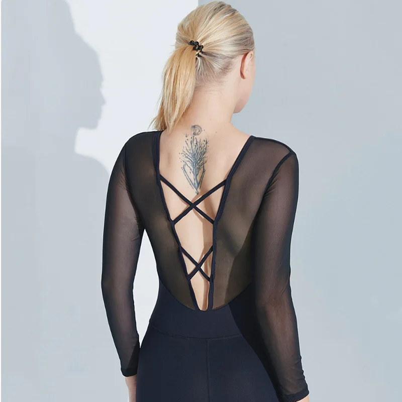 One Piece Gym Fitness Jumpsuit Women Long Sleeve Clothing Yoga Set With Padded Mesh Patchwork Sport Suit Fitness Bodysuit Romper
One Piece Gym Fitness Jumpsuit Women Long Sleeve Clothing Yoga Set With Padded Mesh Patchwork Sport Suit Fitness Bodysuit Romper