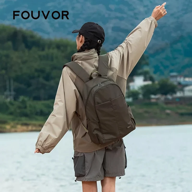 Fouvor Large Capacity Backpack for Women Men Waterproof Oxford Cloth Lightweight Travel Outdoor School Bag 2961-21 2961-22
Fouvor Large Capacity Backpack for Women Men Waterproof Oxford Cloth Lightweight Travel Outdoor School Bag 2961-21 2961-22