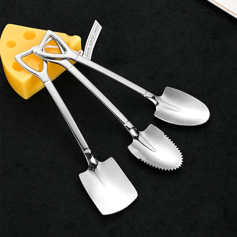 1 Pieces Shovel Spoon Fork Shovel Coffee Spoon Shovel Handle Dessert Spoon Ice Cream Shape Fork Fruit Fork
1 Pieces Shovel Spoon Fork Shovel Coffee Spoon Shovel Handle Dessert Spoon Ice Cream Shape Fork Fruit Fork