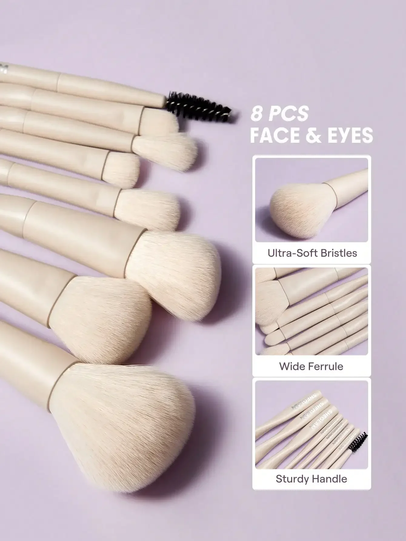 Pro Core Brush Kit 6 Pcs/Set Professional Makeup Brushes Soft Brush Set With Face Brush, Eye Brush, Eyebrow Brush, Blush Brush,
Pro Core Brush Kit 6 Pcs/Set Professional Makeup Brushes Soft Brush Set With Face Brush, Eye Brush, Eyebrow Brush, Blush Brush,
