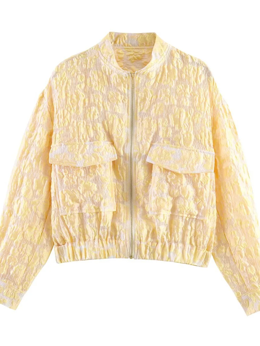 Dave&di Jacquard Pilot Short Jacket Jacket Women's Jacket Woman Clothes Tops
Dave&di Jacquard Pilot Short Jacket Jacket Women's Jacket Woman Clothes Tops