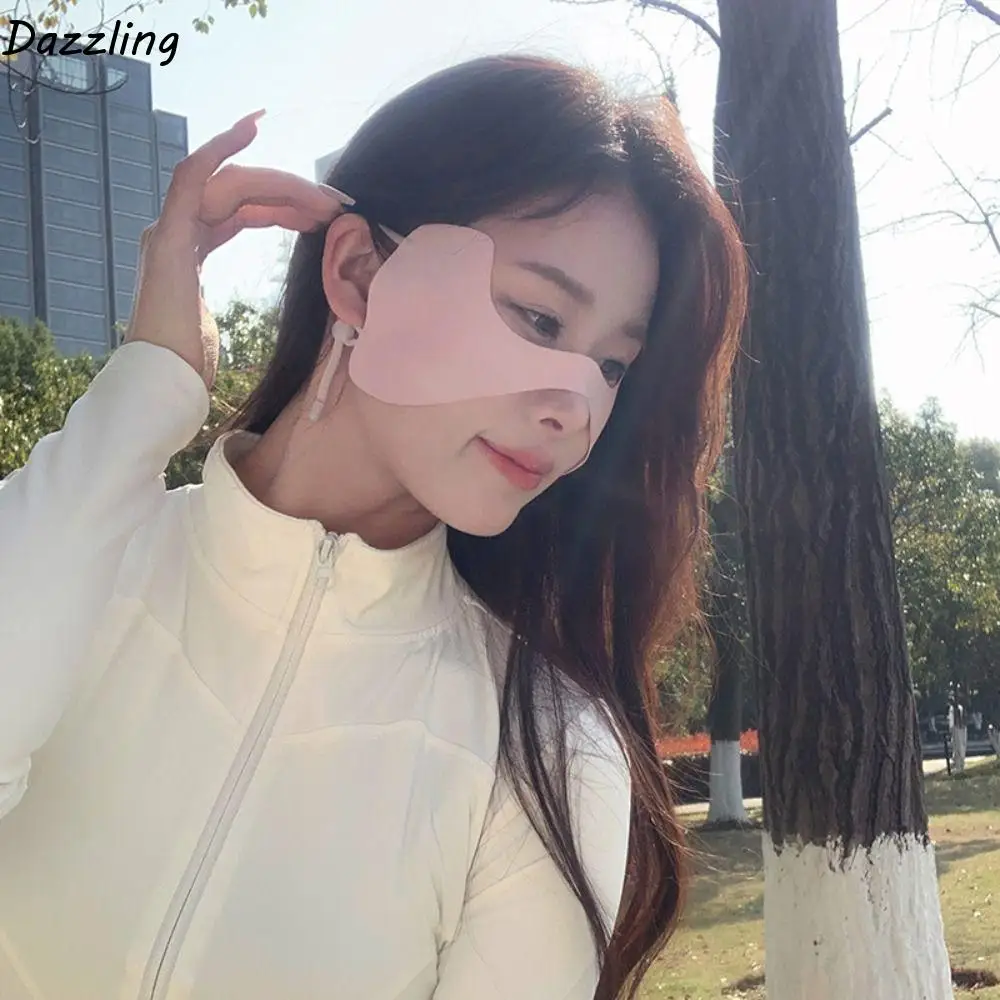 Sunscreen Face Scarf Ice Silk Sunscreen Mask Thin Nylon Summer Face Cover Face Scarves Eye Protection Face Gini Mask Cycling
Sunscreen Face Scarf Ice Silk Sunscreen Mask Thin Nylon Summer Face Cover Face Scarves Eye Protection Face Gini Mask Cycling