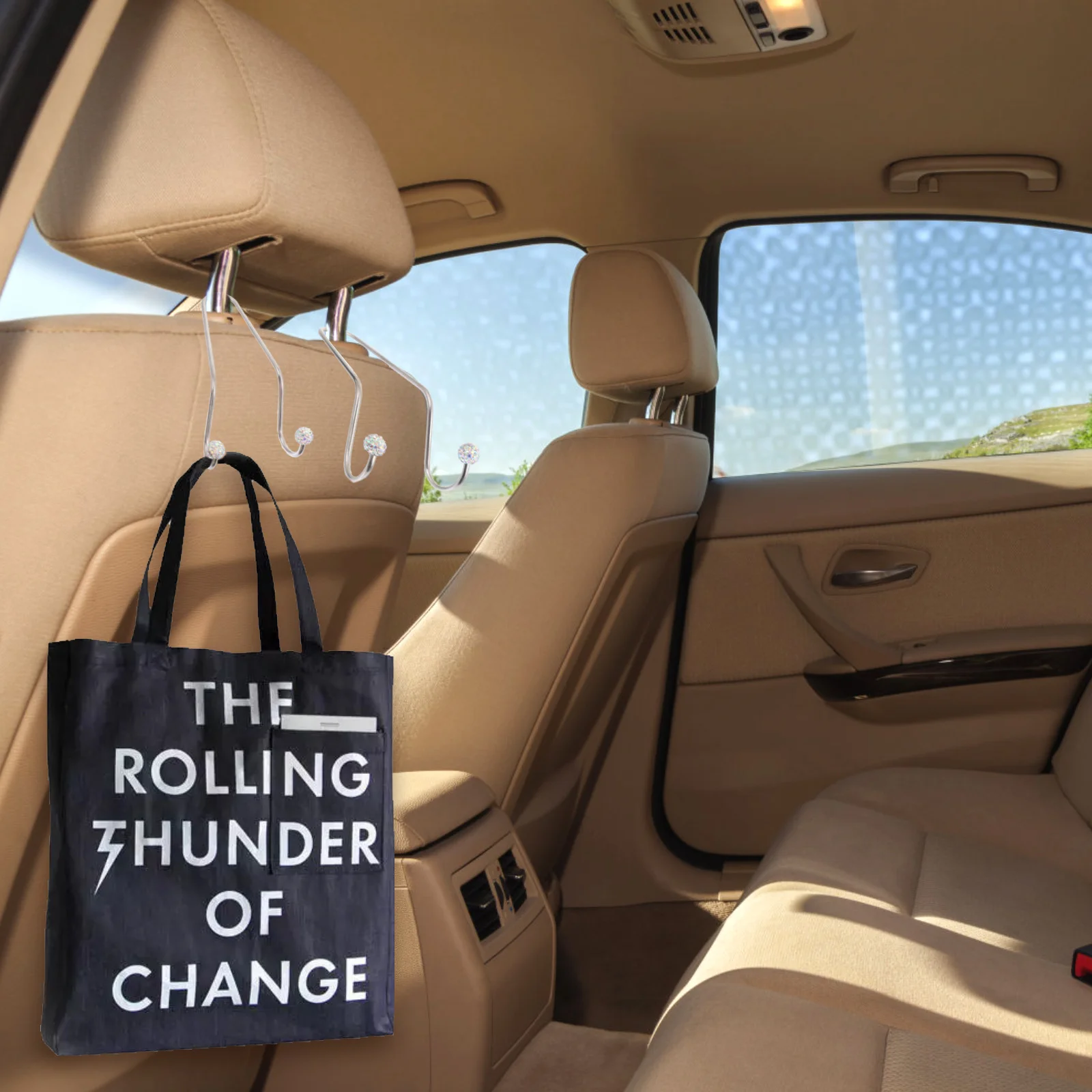 4Pcs Car Back Headrest Hooks Stainless Steel Large Capacity Car Hanger Organizer for Groceries Handbags Umbrella Storage 
4Pcs Car Back Headrest Hooks Stainless Steel Large Capacity Car Hanger Organizer for Groceries Handbags Umbrella Storage