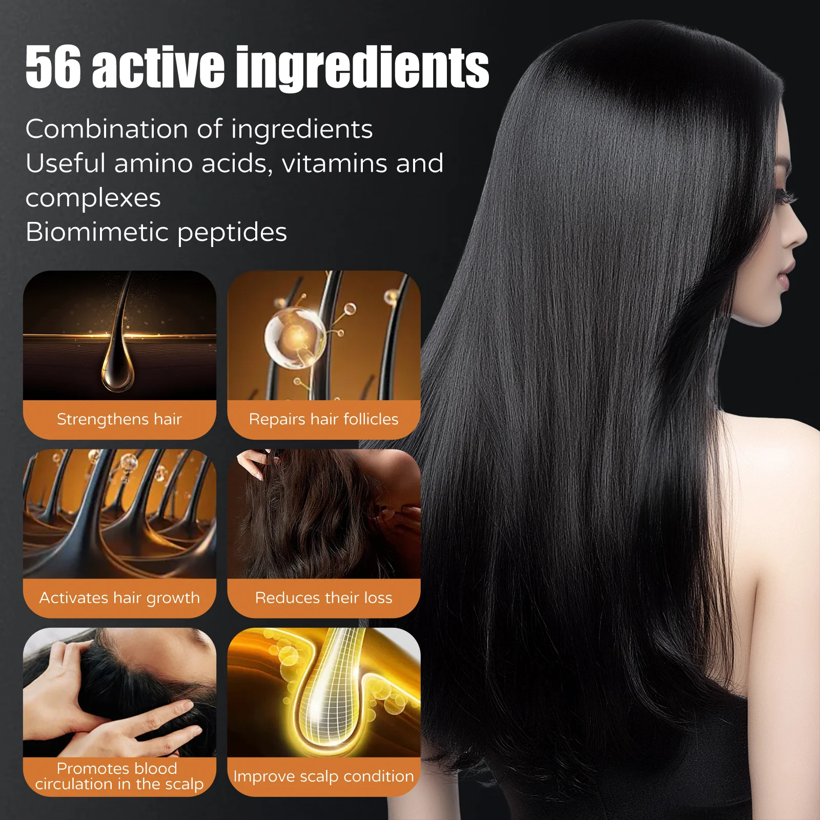 Hair Growth Serum Exosome Fast Growing Hair Essential Oil Beauty Salon Hair Care Hair Healthy
Hair Growth Serum Exosome Fast Growing Hair Essential Oil Beauty Salon Hair Care Hair Healthy