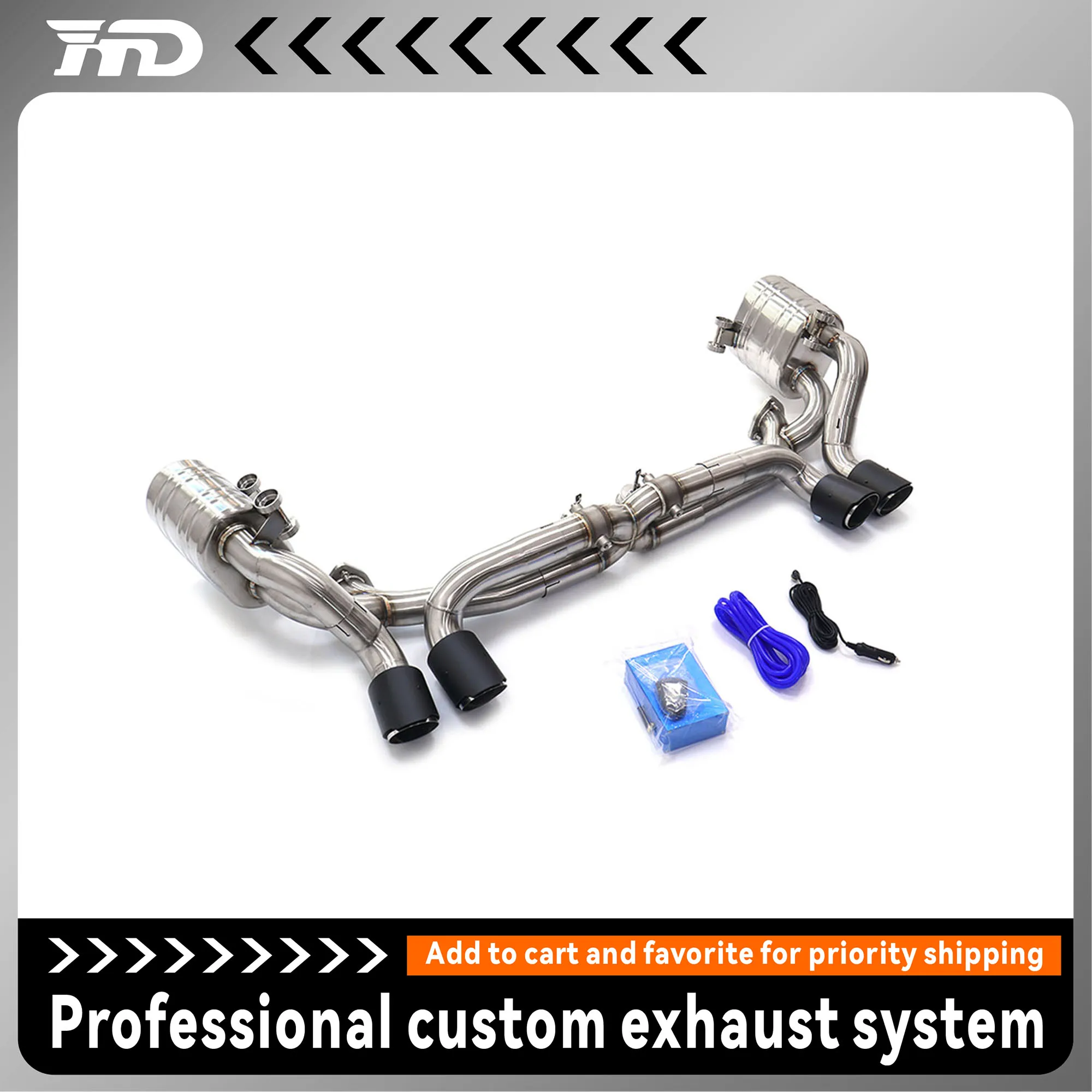 HMD stainless steel exhaust system high performance mid-rear section for Porsche 911 997.2 modification car accessories
HMD stainless steel exhaust system high performance mid-rear section for Porsche 911 997.2 modification car accessories