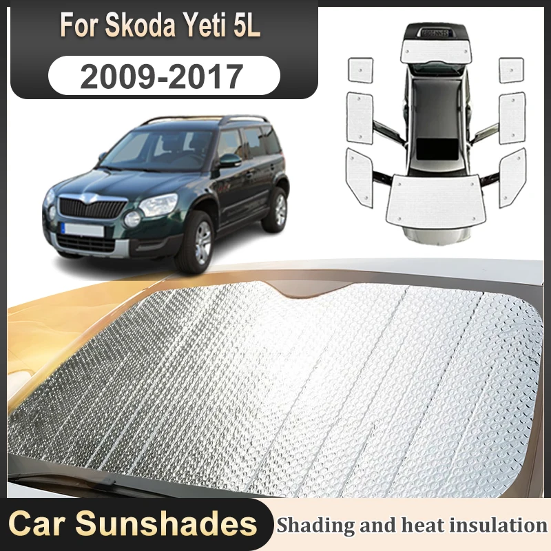 Window Sun shades For Skoda Yeti 5L 2009 2010 2011 2012-2017 Full Windows Sun Protection Anti UV Sunshade Parts Auto Accessories
Window Sun shades For Skoda Yeti 5L 2009 2010 2011 2012-2017 Full Windows Sun Protection Anti UV Sunshade Parts Auto Accessories
